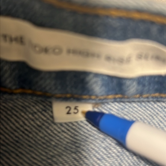 DENIM FORUM The Yoko High Rise Slim. Size 25 - Picture 12 of 13